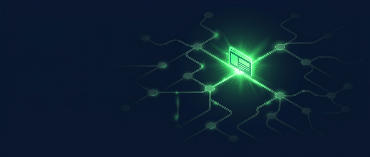 AI agent findability illustration